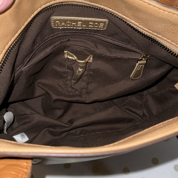 Rachel Zoe Tan and Brown Handbag Crossbody - Picture 3 of 4